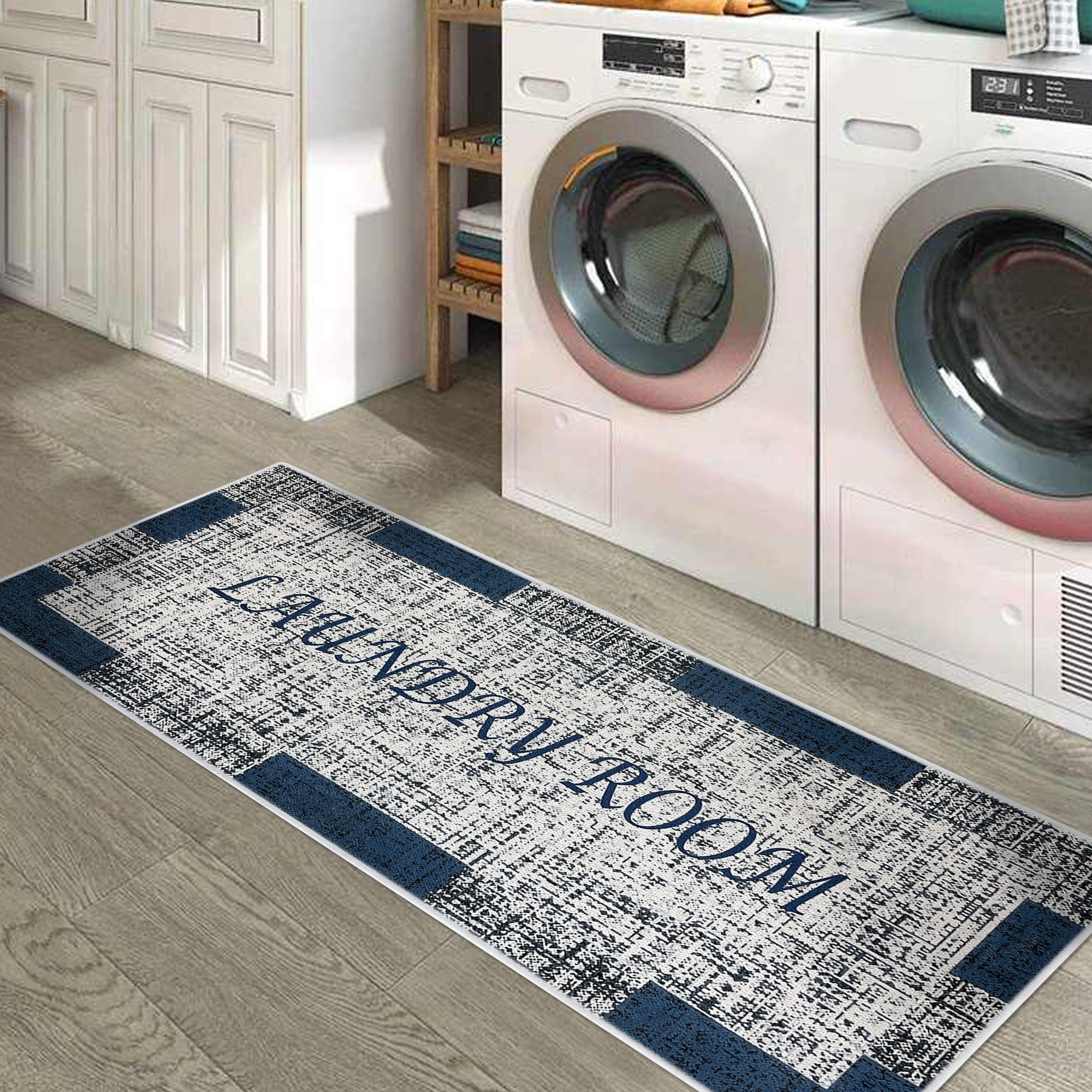 Area Rug Floor Mat Carpet Runner Laundry Room Kitchen Non-slip 2'3 