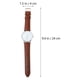 thumbnail image 2 of 1 PC Relojes de PU hombres relojes de pulsera PU Strap Relojes de cuarzo Marido Regalos, 2 of 4