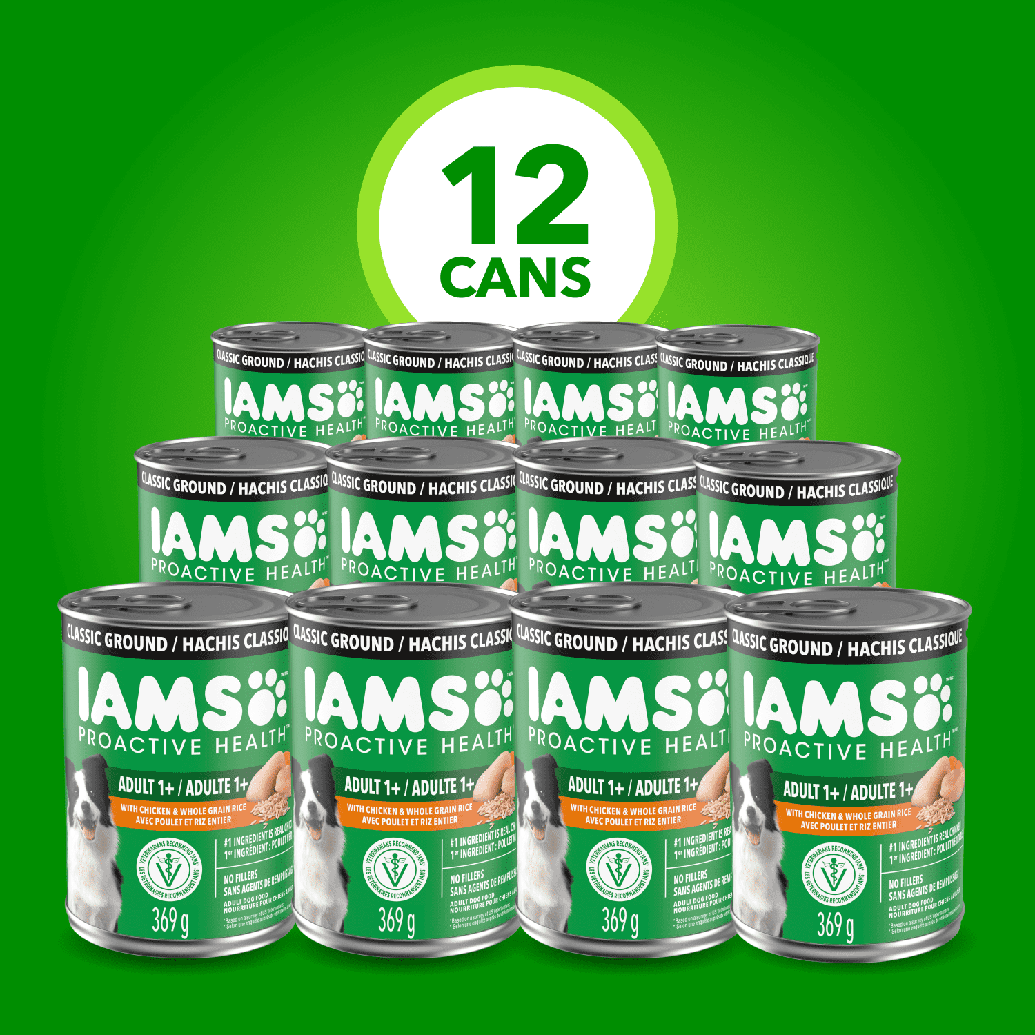 IAMS Proactive Health Chicken & Rice Adult Wet Dog Food