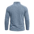 thumbnail image 6 of Sweatshirt for Men Washed Long Sleeve Shirt Hoodless Casual Pullover Top for Daily Outfits Tops, 6 of 8