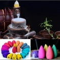 thumbnail image 5 of Bouanq 40X Smoke Tower Cones Bullet Backflow Natural artemisia aloes sandalwood, 5 of 7