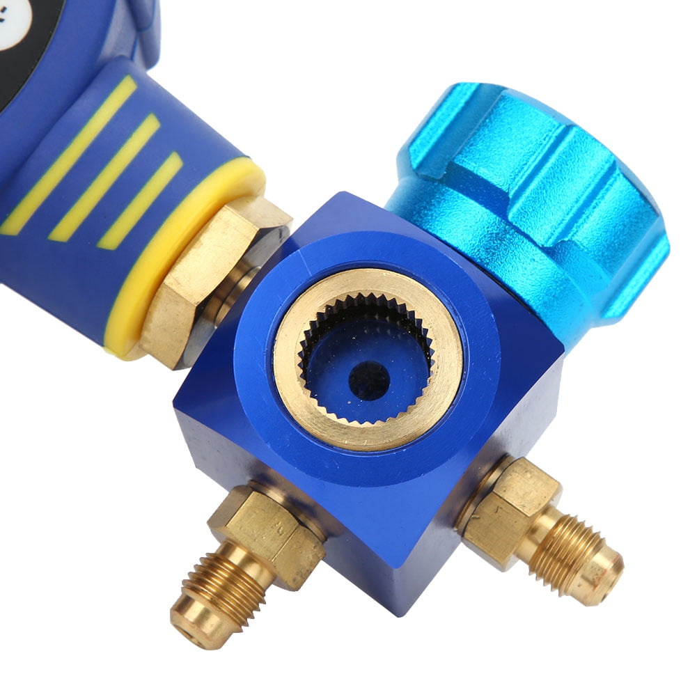 Henmomu Digital Refrigerant Gauge Low Pressure Vacuum Pressure Manifold