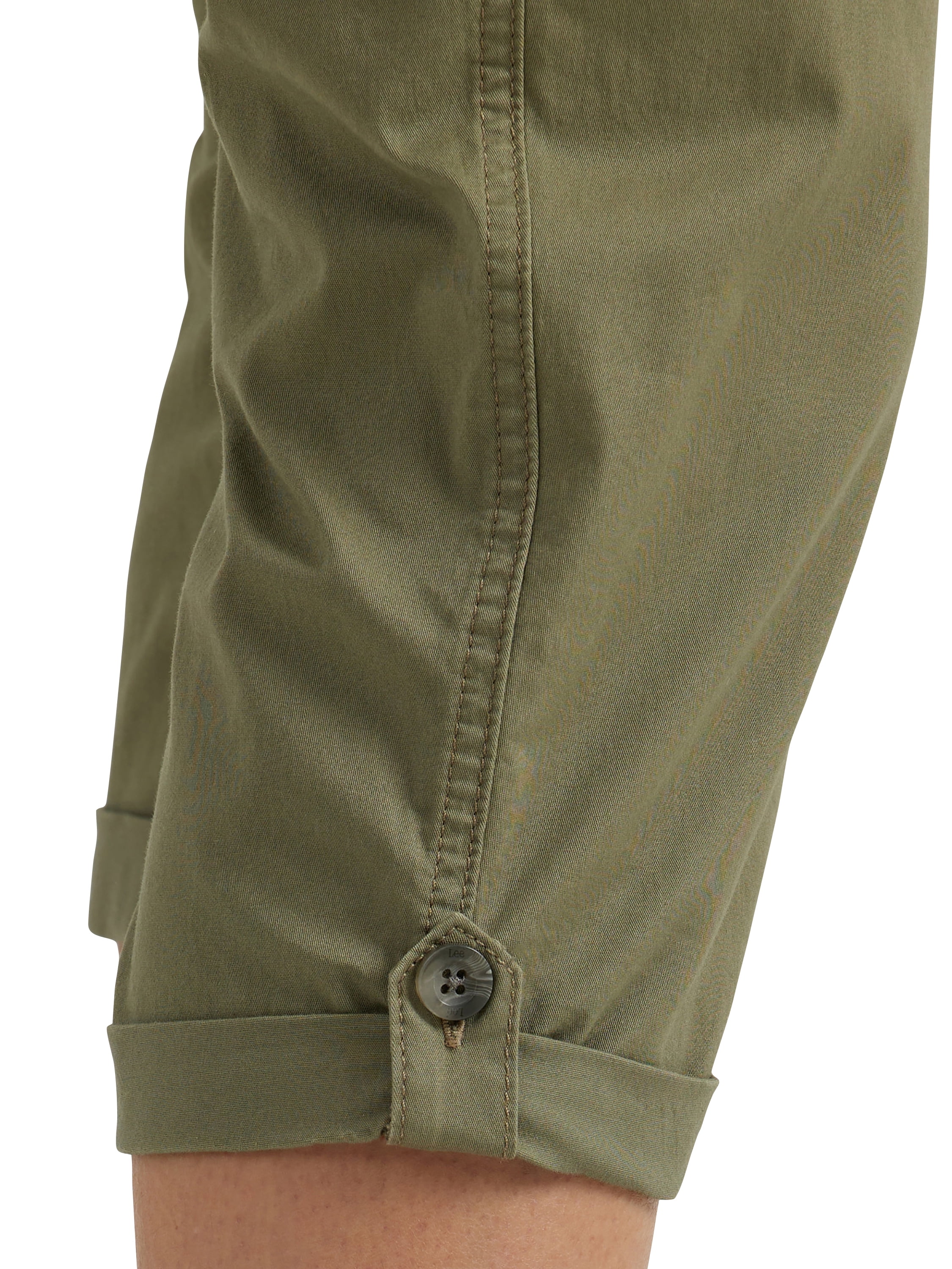 Lee Women's Flex to Go Mid Rise Capri Pants