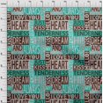 thumbnail image 4 of oneOone Georgette Viscose Turquoise Green Fabric Abstracts Sewing Material Print Fabric By The Yard 42 Inch Wide, 4 of 6
