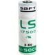 thumbnail image 2 of Pila Saft No Recargable Lto A 3.6 V 3.6AH LS17500 blanco, 2 of 2