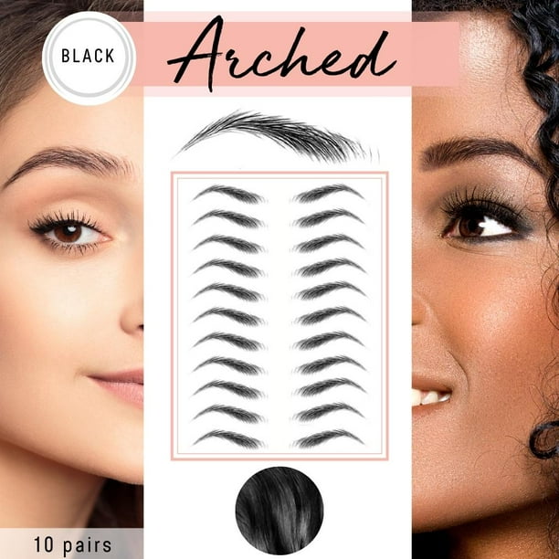 brows by bossy Temporary Eyebrow Tattoo, 8 Colors & 6 Styles, Waterproof Stickers, False Tattoos Hair Like Peel Off Instant Transfer Brows for Women and Men, Natural Strokes, Shaping, Tint brows by bossy Temporary Eyebrow Tattoo, 8 Colors & 6 Styles, Waterproof Stickers, False Tattoos Hair Like Peel Off Instant Transfer Brows for Women and Men, Natural Strokes, Shaping, Tint