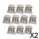 thumbnail image 1 of 2 Llaveros, 6 Ganchos, Clip de Mosquetón, Organizador Compacto para Llaves, Accesorios Hechos a Mano para Bricolaje, Regalo de Navidad Hecho a Mano 2 piezas, 1 of 8