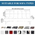 thumbnail image 2 of Versatile Stretch Sofa Bed Cover, Futon Slipcover for Non-Armrest Furniture, Machine Washable Under Cold Water, Features Elastic Hem for a Good Fit, 2 of 5