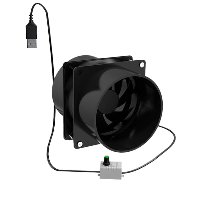 Wall Exhaust Fan Free Energy Ventilation Fan for Window Kitchen Laundry Room Dual Fan