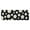 Black Daisy Flower-2, variant on Black Daisy Flower Orange Centers Pattern Kitchen Rug Mat,Kitchen Runner Rugs Non Skid Washable,Decorative Kitchen Floor Mats for Kitchen,Sink,Laundry,17"x47.2"