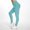 Sky Blue, variant on Patlollav Pants Womens Leggings Bubble Hip Lifting Exercise Fitness Running High Waist Yoga Pants