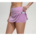 thumbnail image 7 of icyzone Athletic Tennis Skirts for Women with Pockets Shorts, Workout Running Golf Skorts, 7 of 7