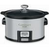 Cuisinart PSC-350 3-1/2-Quart Programmable Slow Cooker, Silver, 9-1/2 in H x 9.1 in W x 12.67 in L