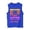 Blue, variant on lnmuld Kids Retro Sunset Palm Tree "Summer" Graphic Sleeveless Tank Top Color:Blue,Size:2-3 Years
