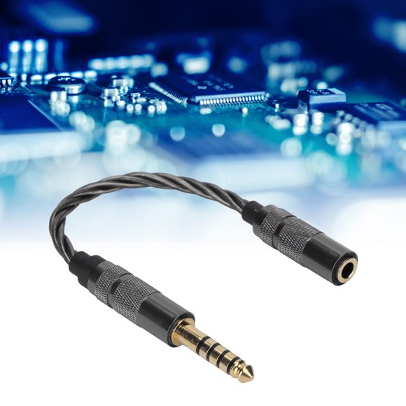 Cable de 4.4 mm Equilibrio macho Un cable de 3.5 mm de adaptador estéreo femenino para nw-zx507 dmp-z1 nw-zx300a cable de auriculares nw-wm1z 4.4 mm de 4.4 mm