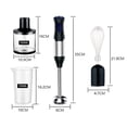 thumbnail image 5 of EASTIN Portable 5 Speeds Electric Blender with Stainless Steel Blades Baby Food Multifunction Juicer Kitchen Appliances, 5 of 5