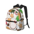 thumbnail image 2 of Lsque Christmas Gingerbread Cookies Classic Casual Backpack - Large Capacity Water-Resistant Backpack for School, Work, Travel, and Outdoor Activities, 2 of 8