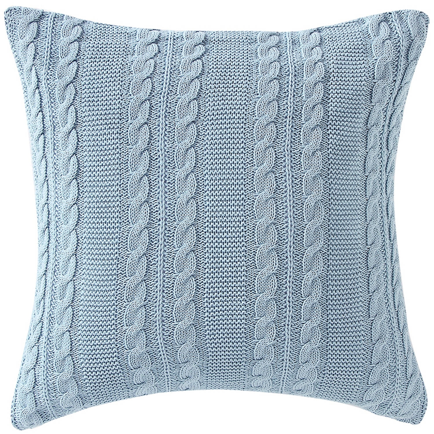 VCNY Home Dublin Cable Knit 18" x 18" Square Decorative Throw Pillow