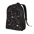 thumbnail image 2 of Disketp I love you Mom Mochila Unisex de Apertura Lateral Completa, Mochila para Laptop para Escuela, Trabajo y Viajes, 2 of 8