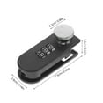 thumbnail image 2 of GOOHOCHY  2 Pcs Desk Locks for Drawers Door Combination Office Travel Black, 2 of 8