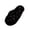 Black, variant on Womens Winter Cozy Fuzzy Flip Flops Trendy Fashionable Warm Flat Cotton Slippers Indoor