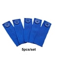 thumbnail image 4 of Yuarrent Banda para el vientre Pantalones de maternidad cómodos Extensor de cintura elástica con botones Agujeros Rectángulo Lavable azul profundo Tela de costura y artesanía azul Yuarrent HA060142-01, 4 of 6