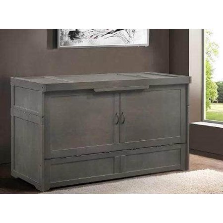 Night And Day Murphy Cube Cabinet Bed With Queen Size Gel Memory Foam Mattress Available In 4 Colours Canada Night And Day Murphy Cube Cabinet Bed, Cube 2 Queen Murphy Cabinet Bed White