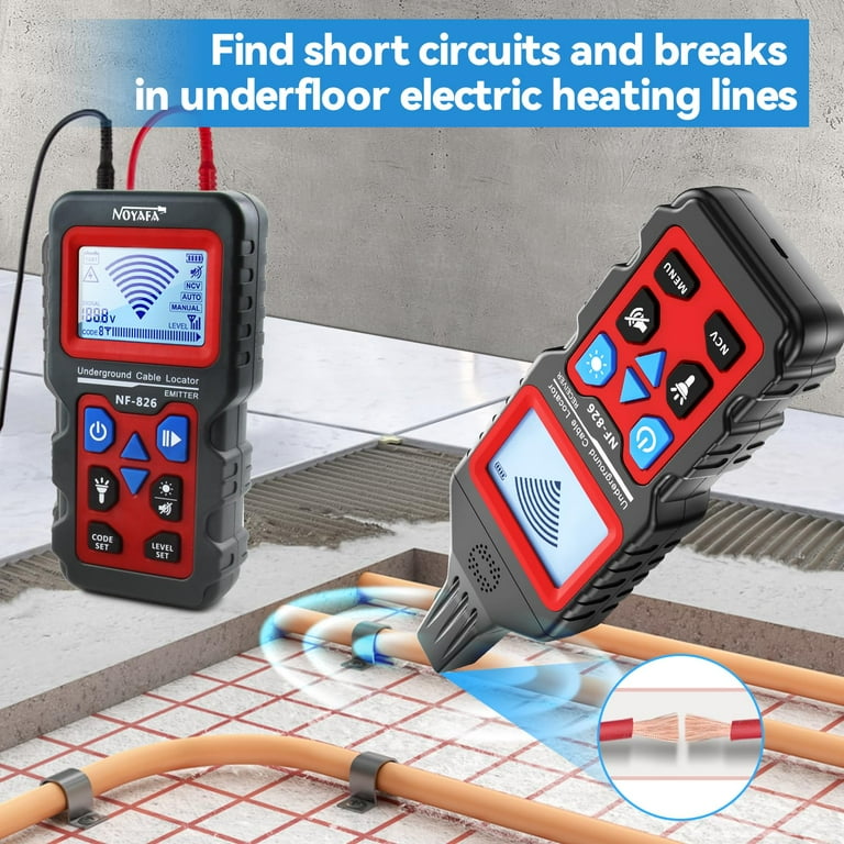 Free Shipping! NOYAFA Cable Locator Circuit Tracer for Underground