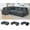 Deep Gray, variant on Oversized 122" U-Shaped Sectional Sleeper Sofa Bed with Pull-Out Bed,Storage Chaise,Type-C USB,Fuzzy Plush,7-Seat,Black