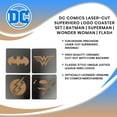 thumbnail image 7 of DC Heroes Laser Cut Coaster 4-Pack, 7 of 7