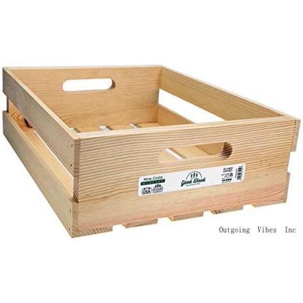 good wood wooden crate, wood crate unfinished, wood crates for display