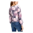 thumbnail image 2 of INC Womens Keyhole Twist Front Blouse Pink L, 2 of 2
