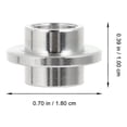 thumbnail image 2 of Homoyoyo 10 Pcs Roulements Ronds en Métal pour Roues de Planche à Roulettes Rotation Fluide, 2 of 5