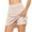 Khaki, variant on Lenpel Women's Athletic Skorts Lightweight High Waisted Side Split Tennis Skirts with Inner Shorts Workout Sports Skorts