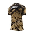 thumbnail image 2 of Barcelona sporting club ecuador men's 99th anniversary pre-match t-Shirt gold/black, 2 of 8