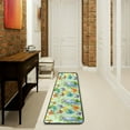 thumbnail image 3 of Dreamtimes Vintage Butterflies Bird Hallway Runner Rug 2'x6' Kitchen Rug with Rubber Backing Spring Green Leaves Non Slip Entryway Rug Runner Washable Soft Area Rug for Hallway Bedroom Kitchen Decor, 3 of 6