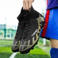 thumbnail image 5 of Zapatos de fútbol para hombres, botas de fútbol para niños, niñas, estudiantes, tacos para adultos, entrenamiento de hierba, Partido de césped, fútbol profesional al aire libre, nuevo, 5 of 5