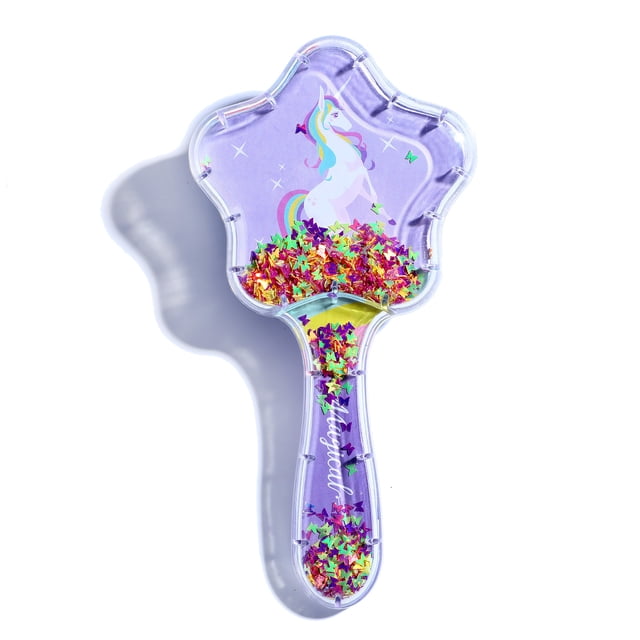 Peine con cojín de aire y bolsa de aire para el cuero cabelludo, mini peine portátil para masaje del cuero cabelludo, peine transparente y bonito para niños