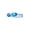 Blue, variant on TYR Black Ops Non-Mirrored Junior Fit Goggle - Clear