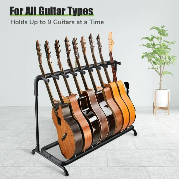 Support de ukulélé en bois détachable Supports de guitare pliables Cadre  robuste en forme de X