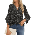 thumbnail image 3 of Tops de 3/4 Negro XL, 3 of 8