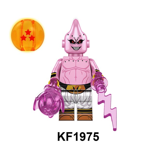 Serie De Anime Japonés Dragon Ball Z Burdock Birusu Majin Buu Zamasu Frieza Minifigrues Juguetes Para Niños KF6193