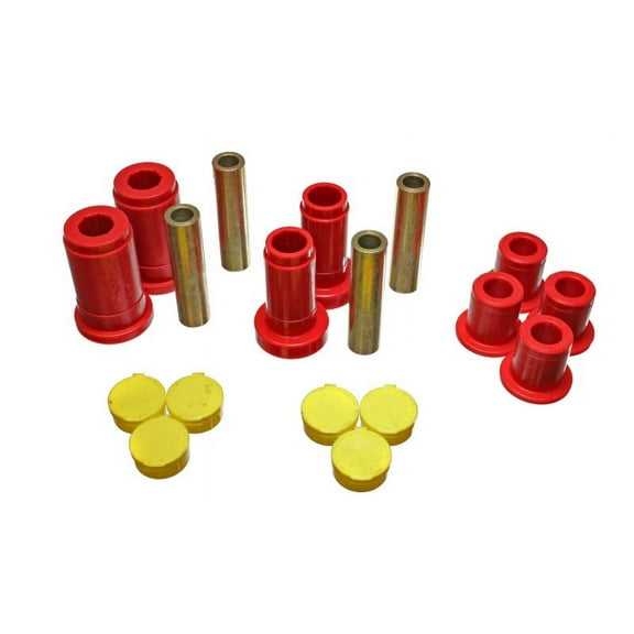 Energy Suspension 02-05 Dodge Ram 1500 2WD Red Front Control Arm Bushing Set Fits select: 2004-2005 DODGE RAM 1500 ST/SLT