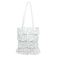 thumbnail image 1 of Bolso de hombro con volantes multicapa Bolso de moda de encaje para mujeres y niñas, 1 of 9