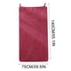 thumbnail image 3 of Toalla de baño de terciopelo de coral, talla grande, secado rápido, wearable, gruesa, ajustable, batas de spa, correa de felpa de coral para mujeres, rojo coral, 3 of 3
