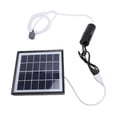 thumbnail image 1 of Solar Pond Oxygenator, 10W Portable USB Interface Low Noise with Strong Airflow Solar Powered Water Pumpfor Outdoor, 1 of 7