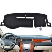 XUKEY Car Dashboard Cover Mat Pad Black for GMC Sierra Yukon XL Denali 2007-2013