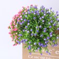 thumbnail image 4 of Injueey 10 piezas de ABS que añaden belleza y elegancia al hogar con flores artificiales de larga duración flores decoración del hogar Type3 NO3, 4 of 6