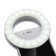 thumbnail image 4 of Anillo de luz para selfies en blanco y negro para teléfonos móviles, 40 luces LED con 3 niveles de brillo, recargable por USB para selfies en todos los teléfonos móviles, tabletas y fotos., 4 of 5