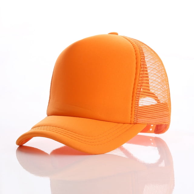 Gorra de camión unisex ajustable y colorida, gorra de camión de espuma, tamaño ajustable para hombres y mujeres